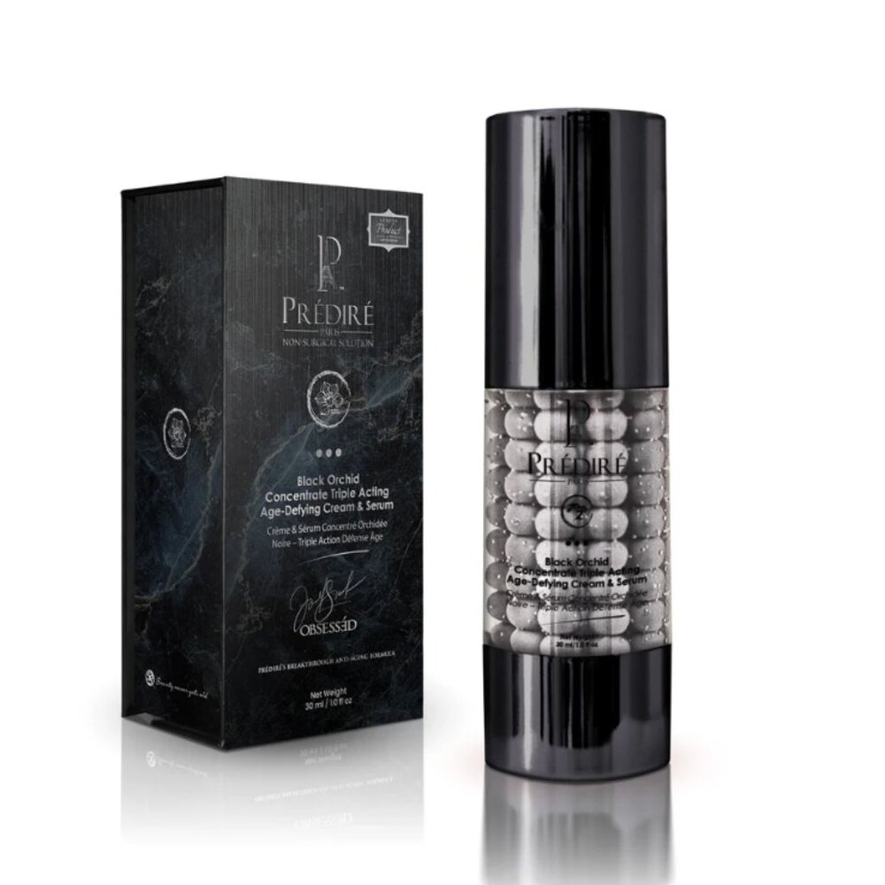 PRÉDIRÉ PARIS Black Orchid Concentrate Triple Acting Anti-Aging Cream & Serum